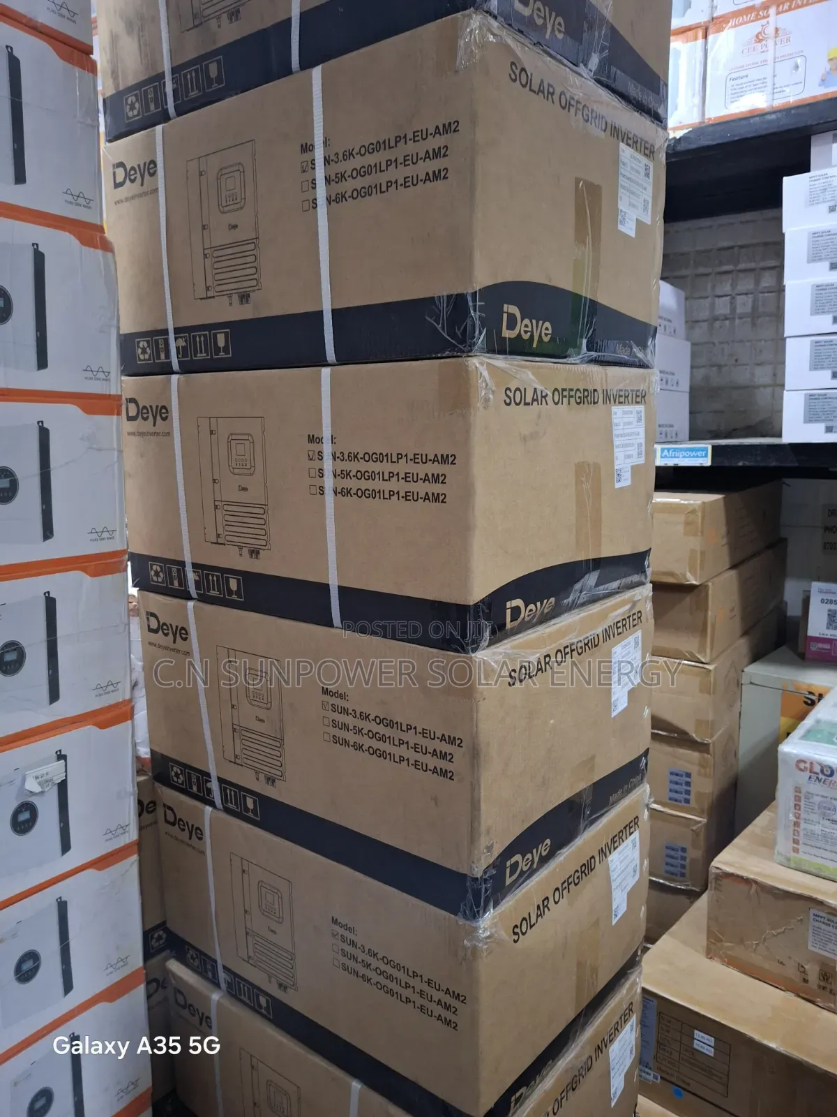 3.6kva/24v Deye Hybrid Solar Inverter