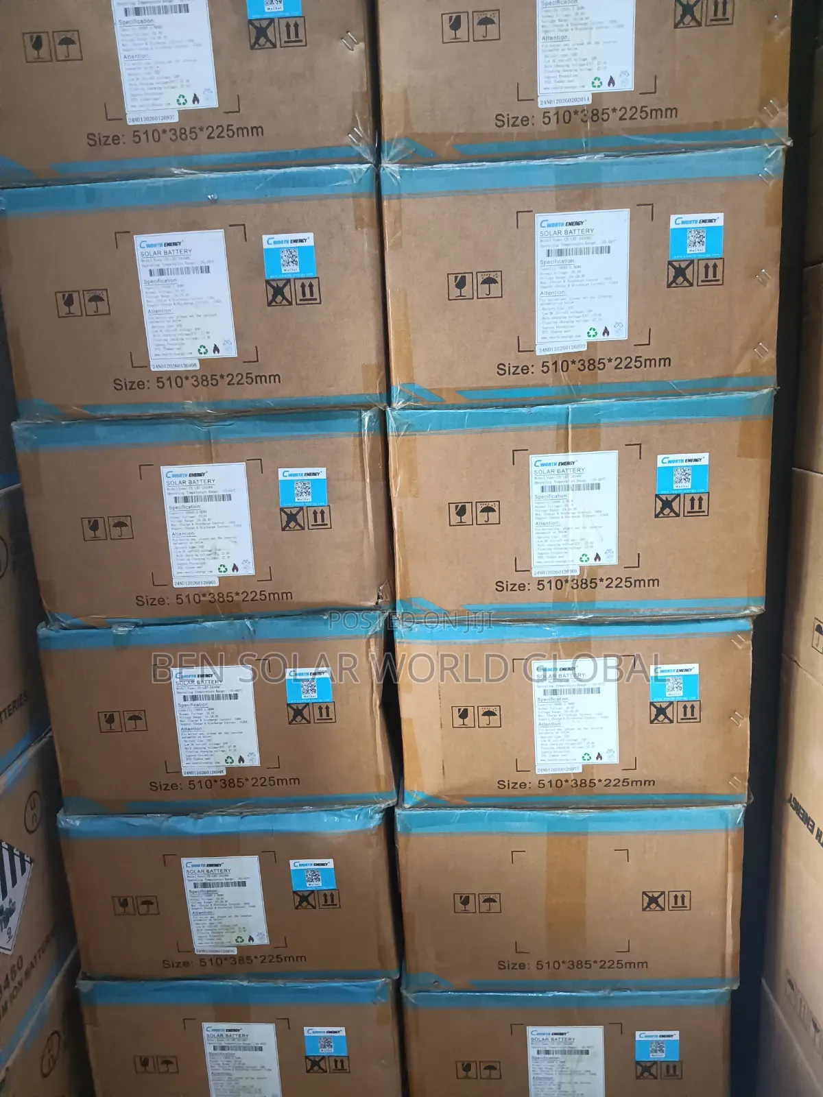 100ah C Worth Energy 12v