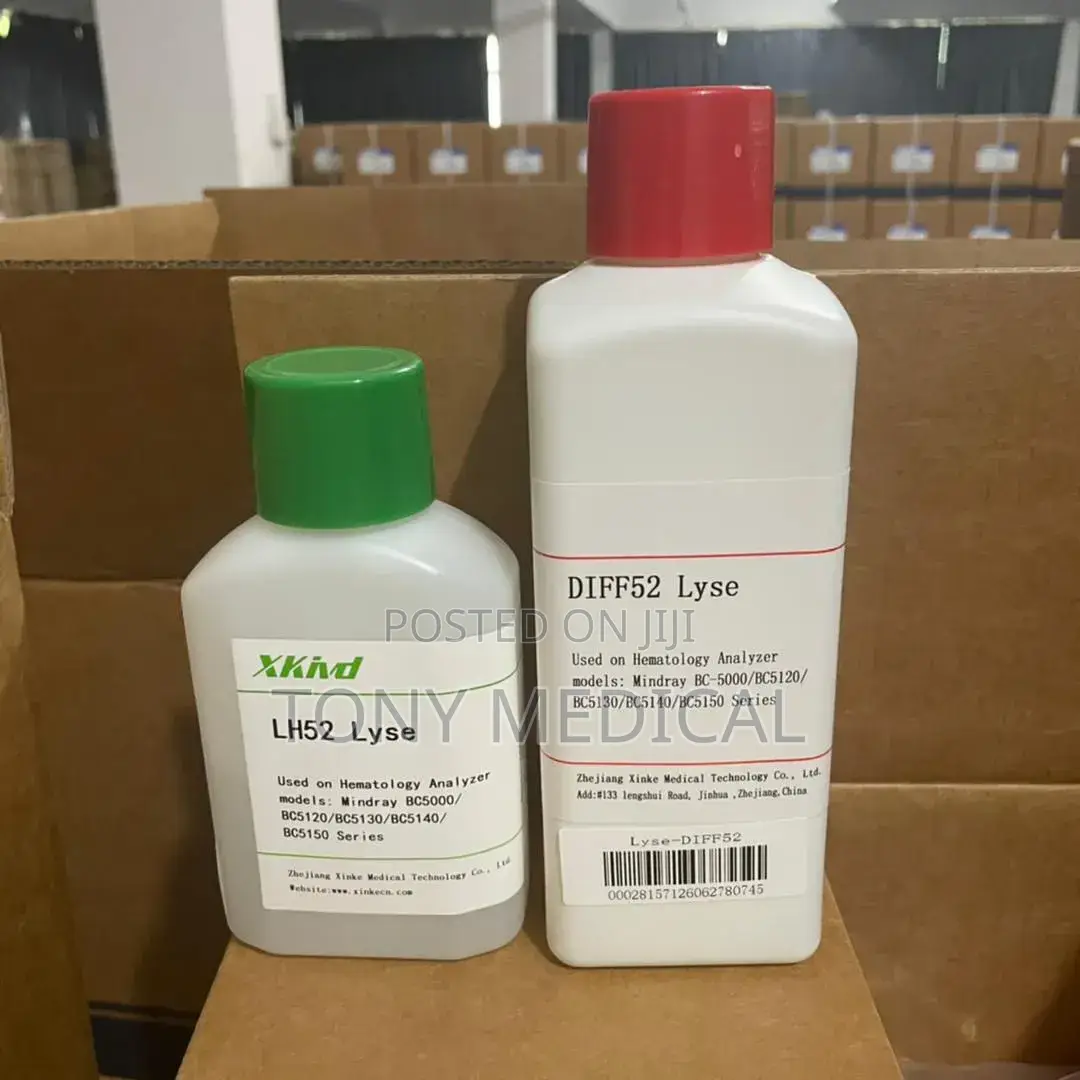 M-52 Diff Lyse Lh Lyse Mindray Hematology Reagents 5 Parts