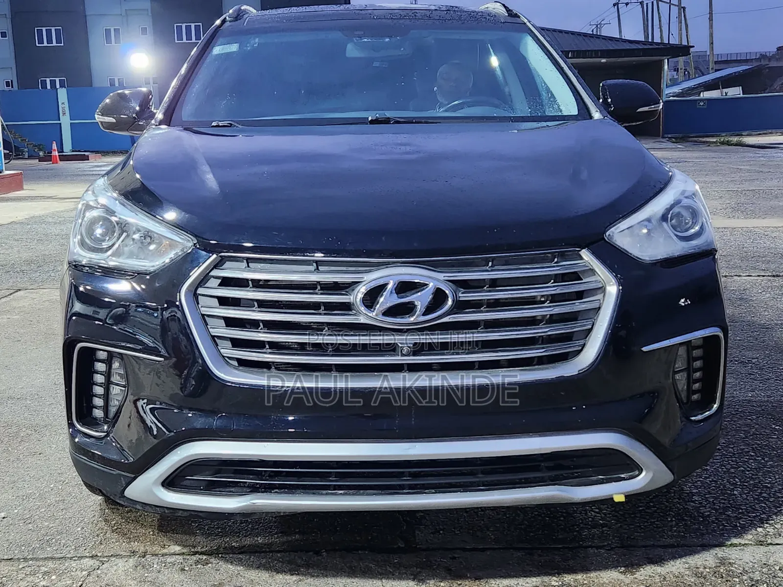 Hyundai Santa Fe Limited Ultimate AWD 2017 Black