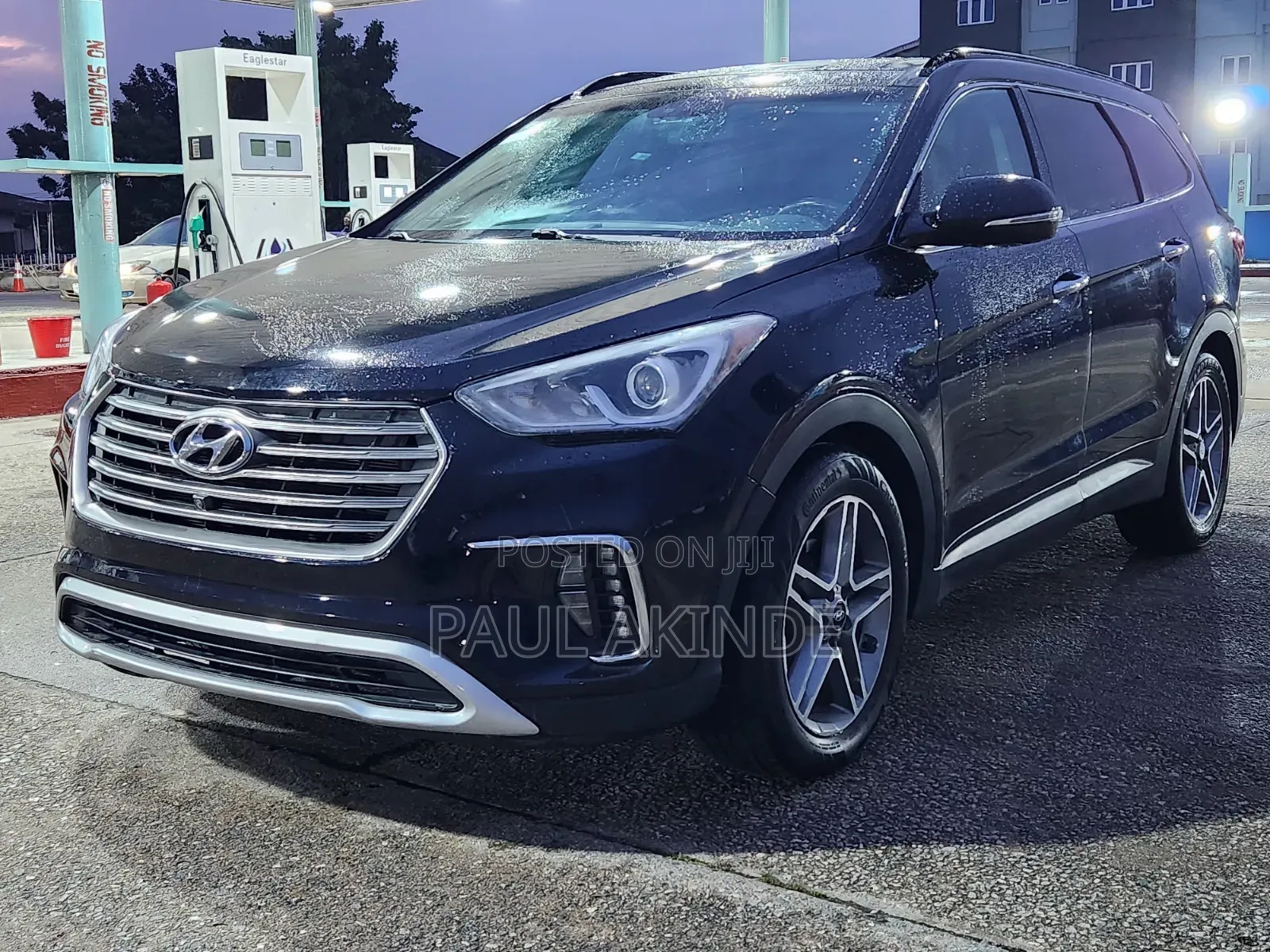 Hyundai Santa Fe Limited Ultimate AWD 2017 Black