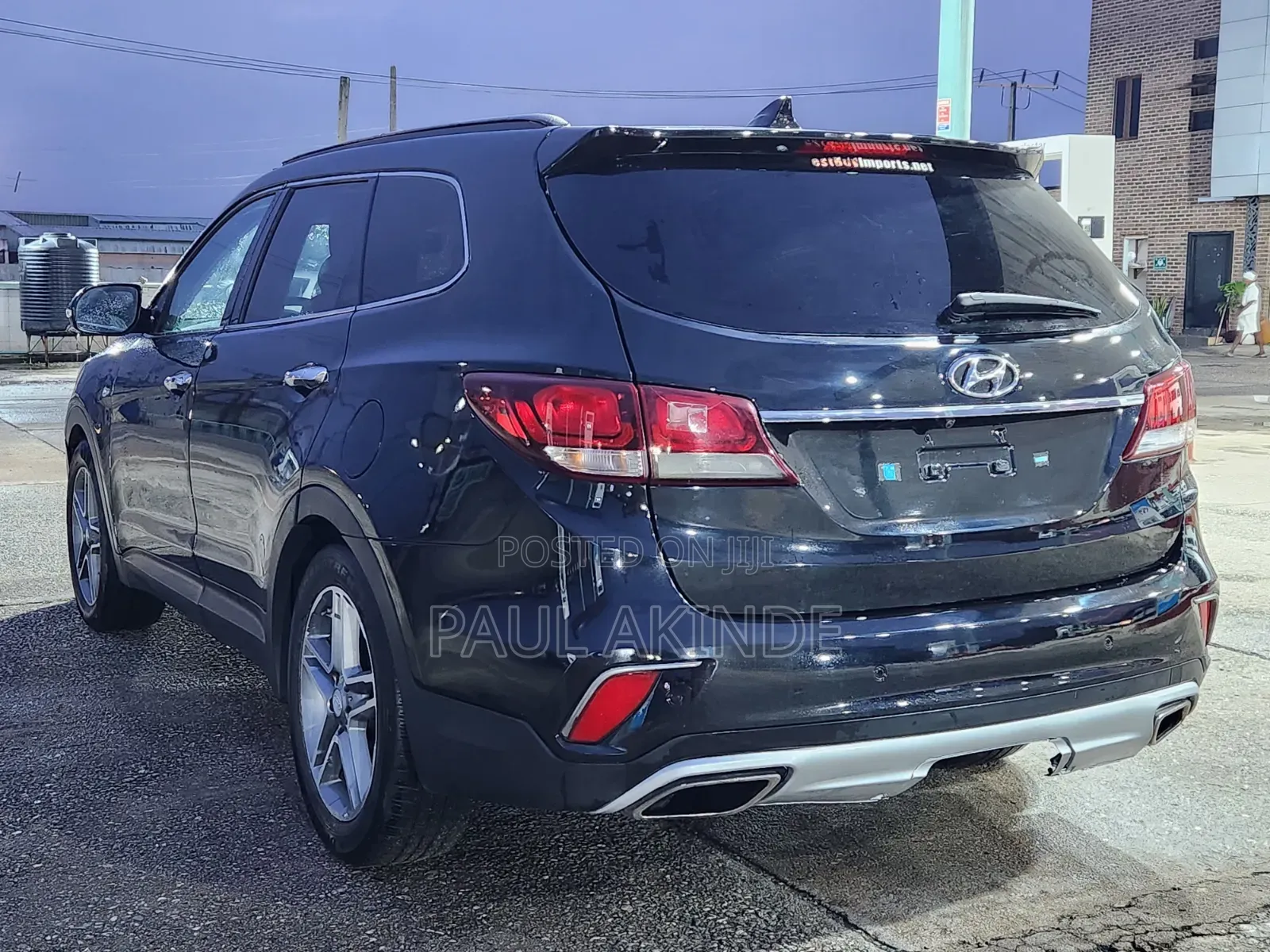 Hyundai Santa Fe Limited Ultimate AWD 2017 Black