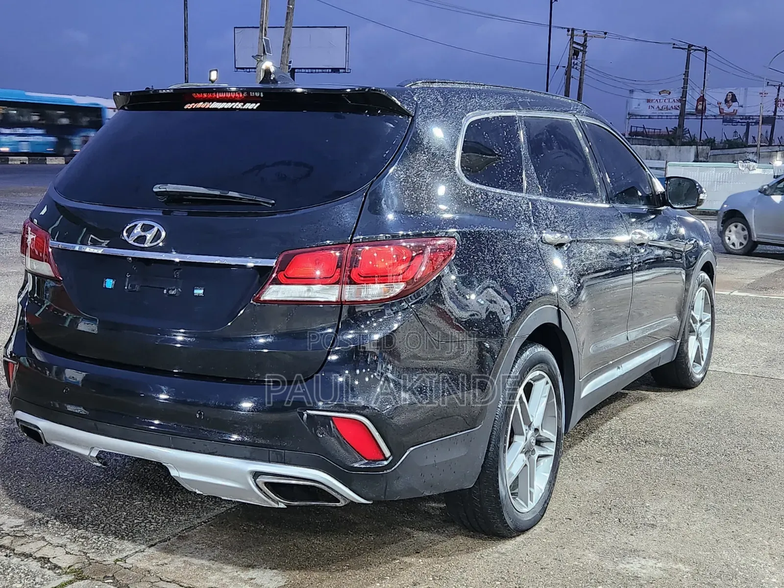 Hyundai Santa Fe Limited Ultimate AWD 2017 Black