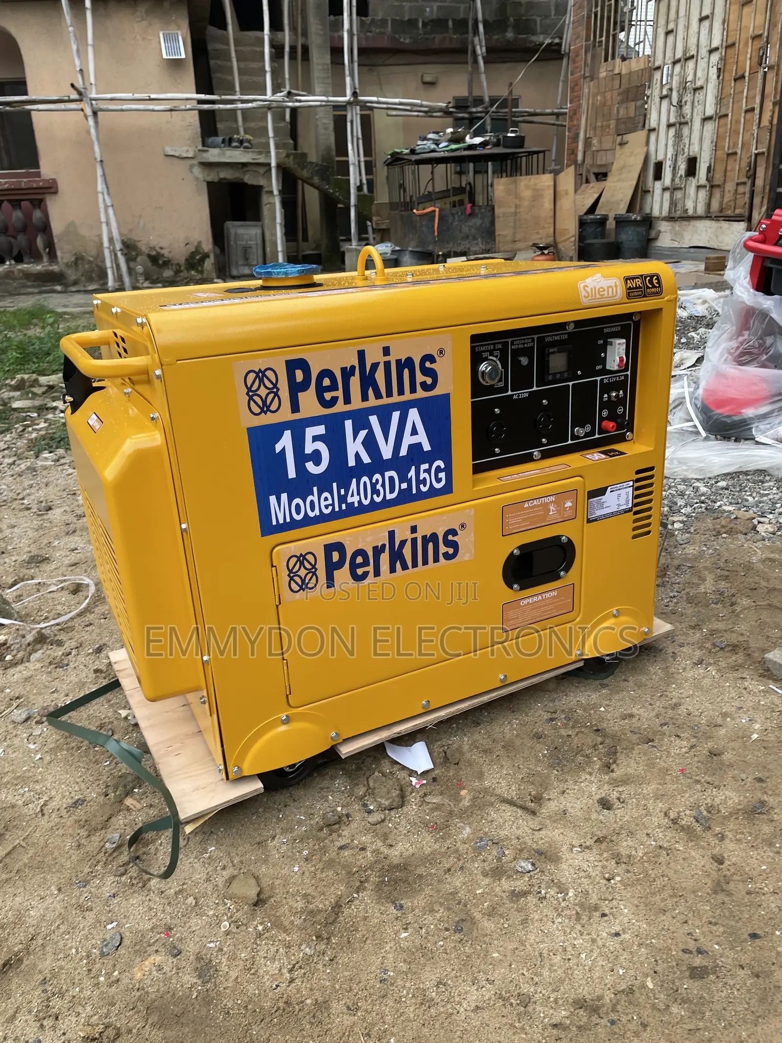 Perkins 15kva Diesel Generator With Extended Operating Hours