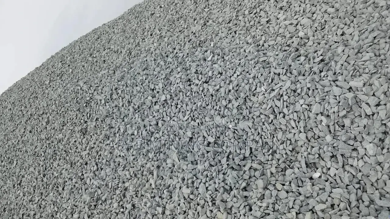 Stone on Black Granite