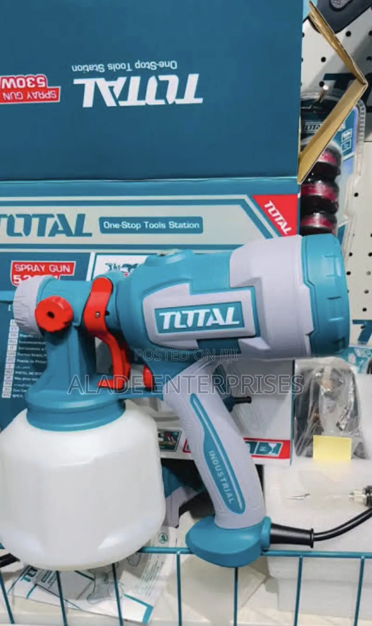 Total Electric Paint Spray Gun 530w