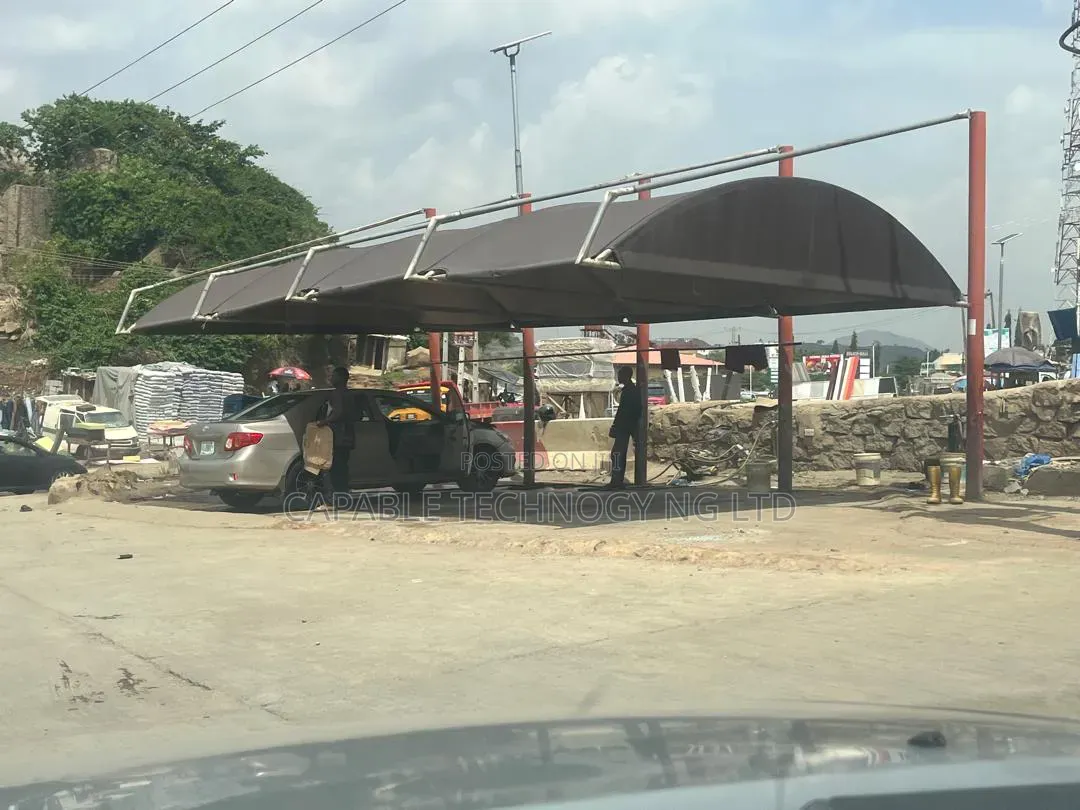 Foreign Net Carport Stand