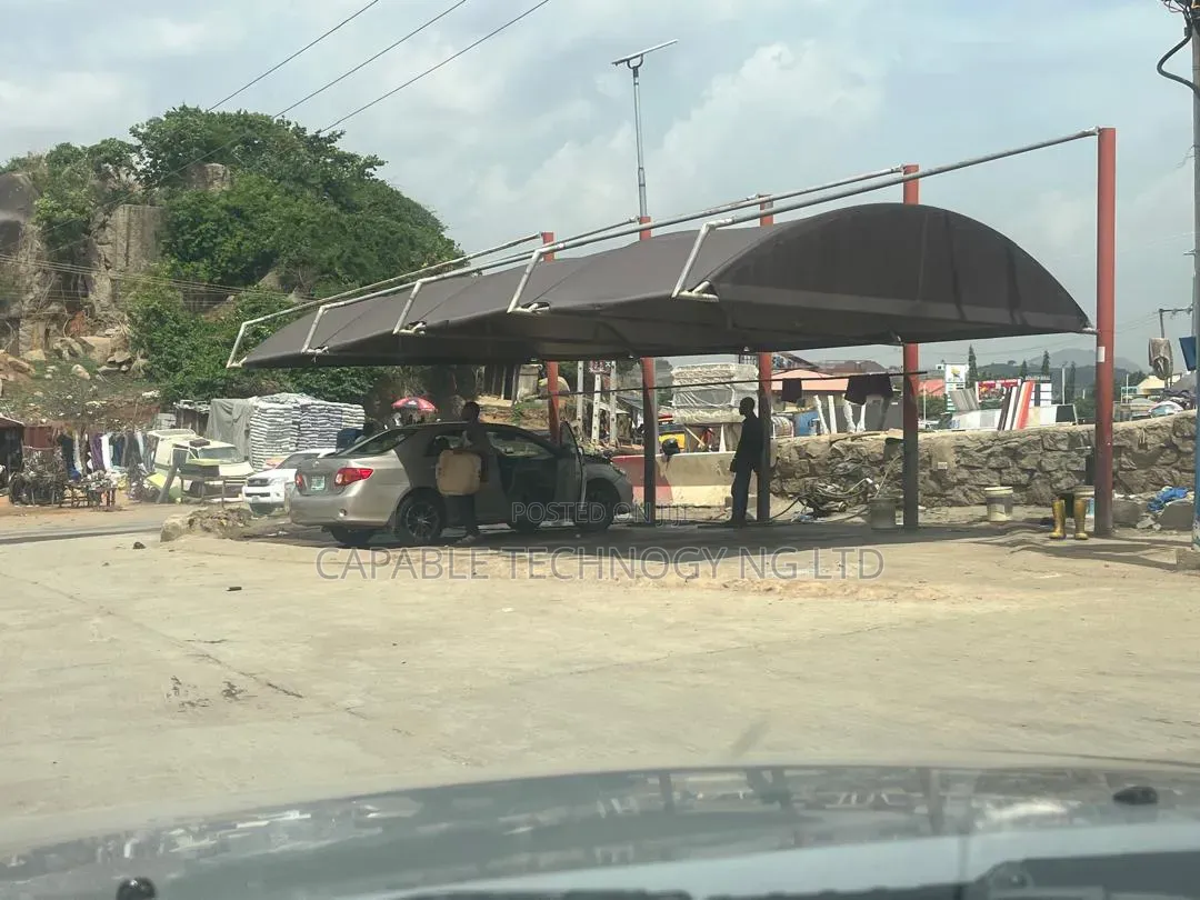Foreign Net Carport Stand