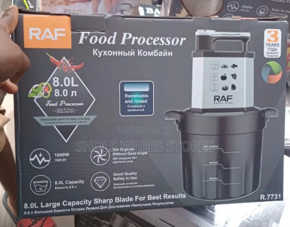 Raf Electric Meat Grinder Food Processor | Stainless Steel