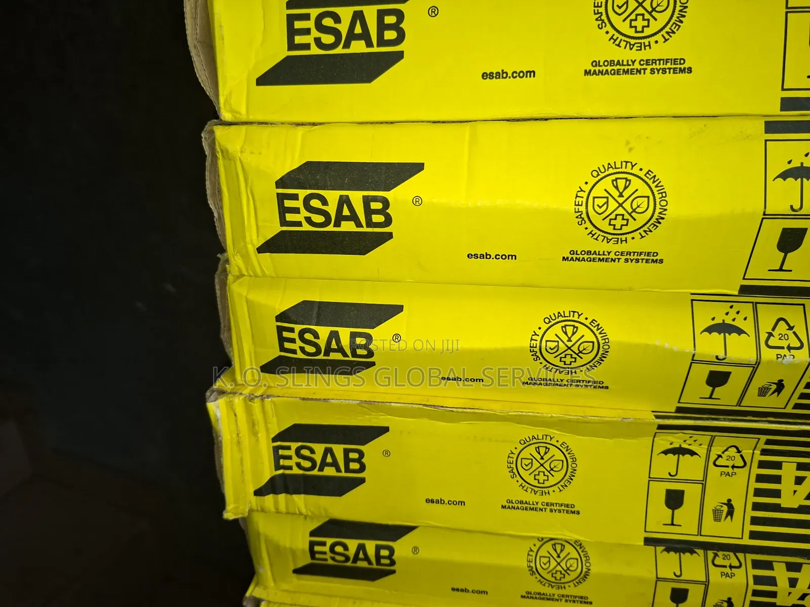 4.0 X 450mm Vacpac Electrodes Esab(Pack)