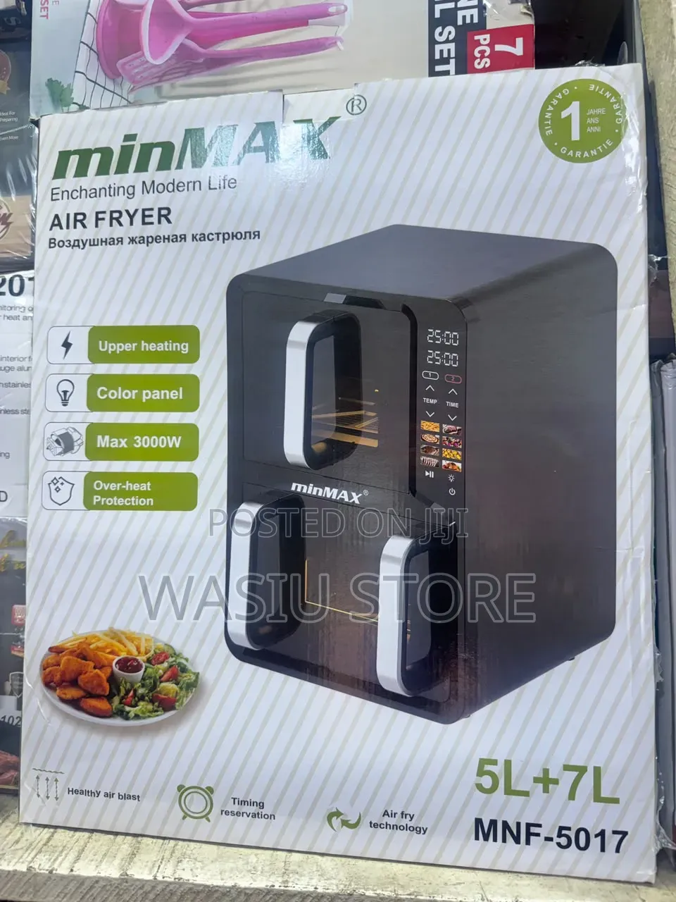 Minmax MNF-5017 Dual-Chamber Air Fryer