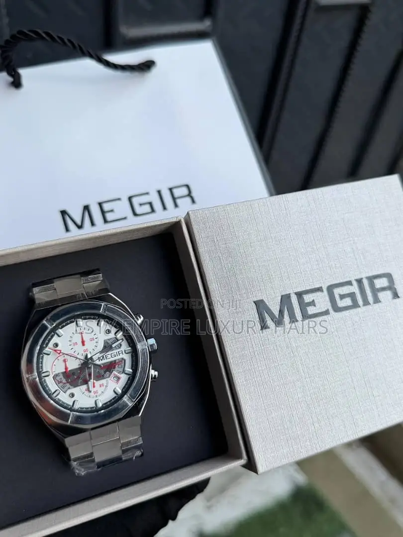 High Quality Luxury Megir Chain Wristwatches