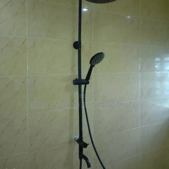 Single Shower Black 