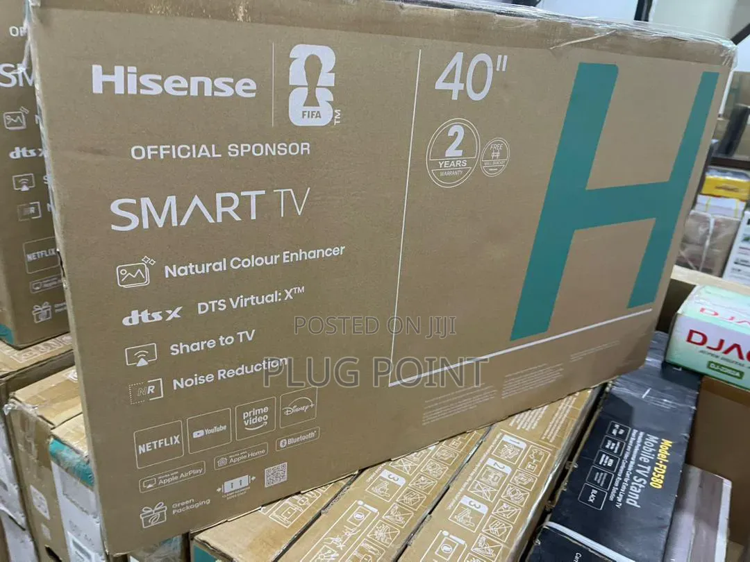 Hisense 40 Inch Led Smart Tv With Crystal Clear Picture Quality