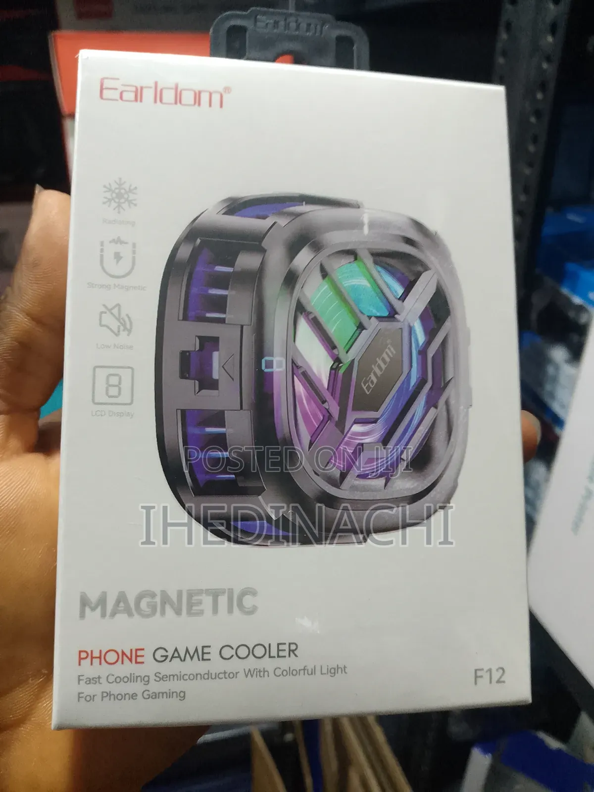 Magnetic Phone Cooler With Ice Cooling