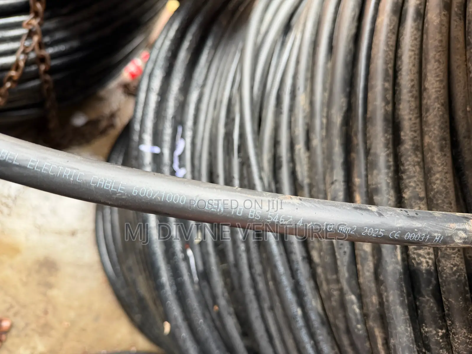 Best Quality 10mm 4 Core Armored Pure Copper Cable Wire