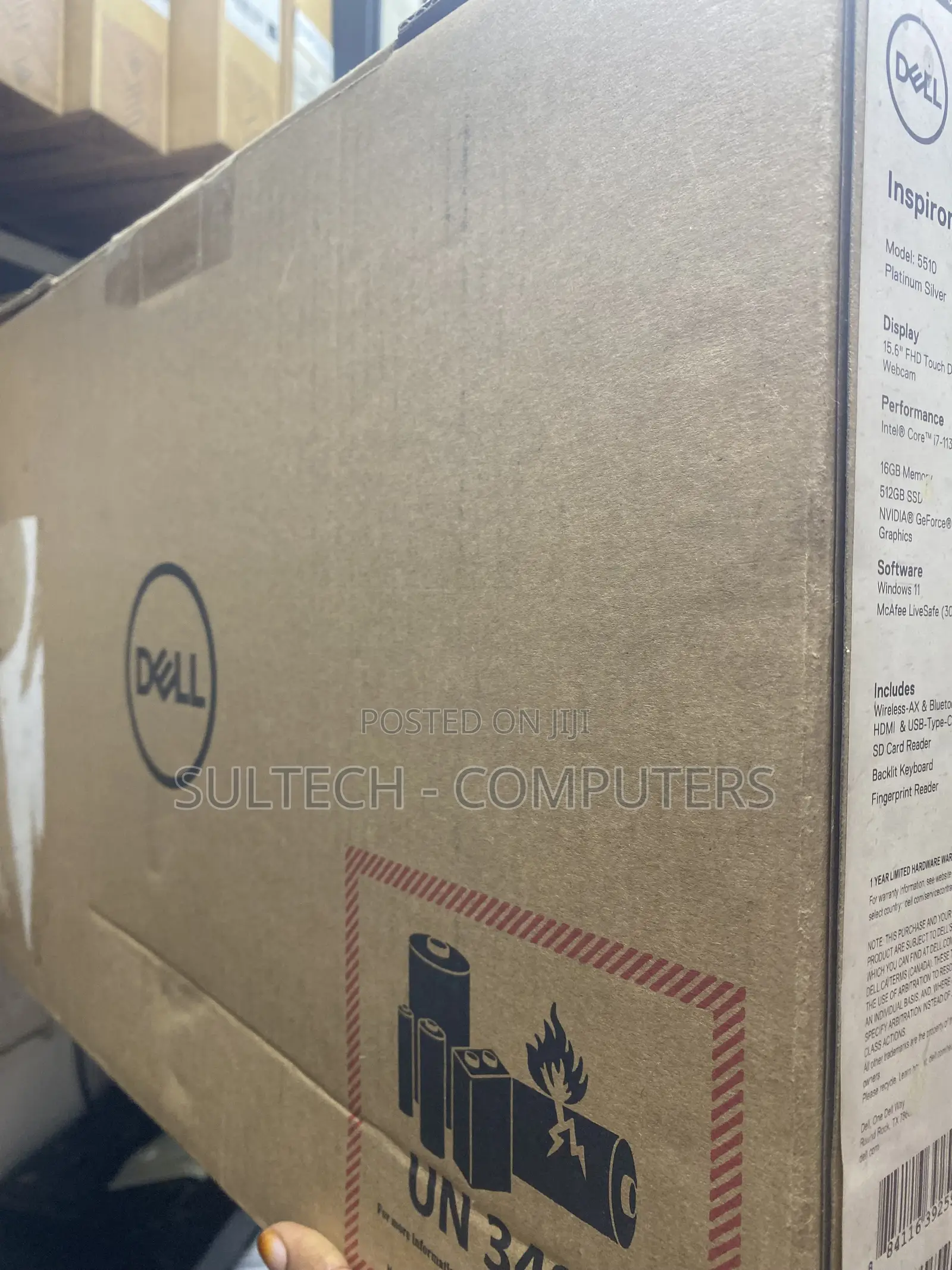 New Laptop Dell Inspiron 15 16GB Intel Core i7 SSD 512GB