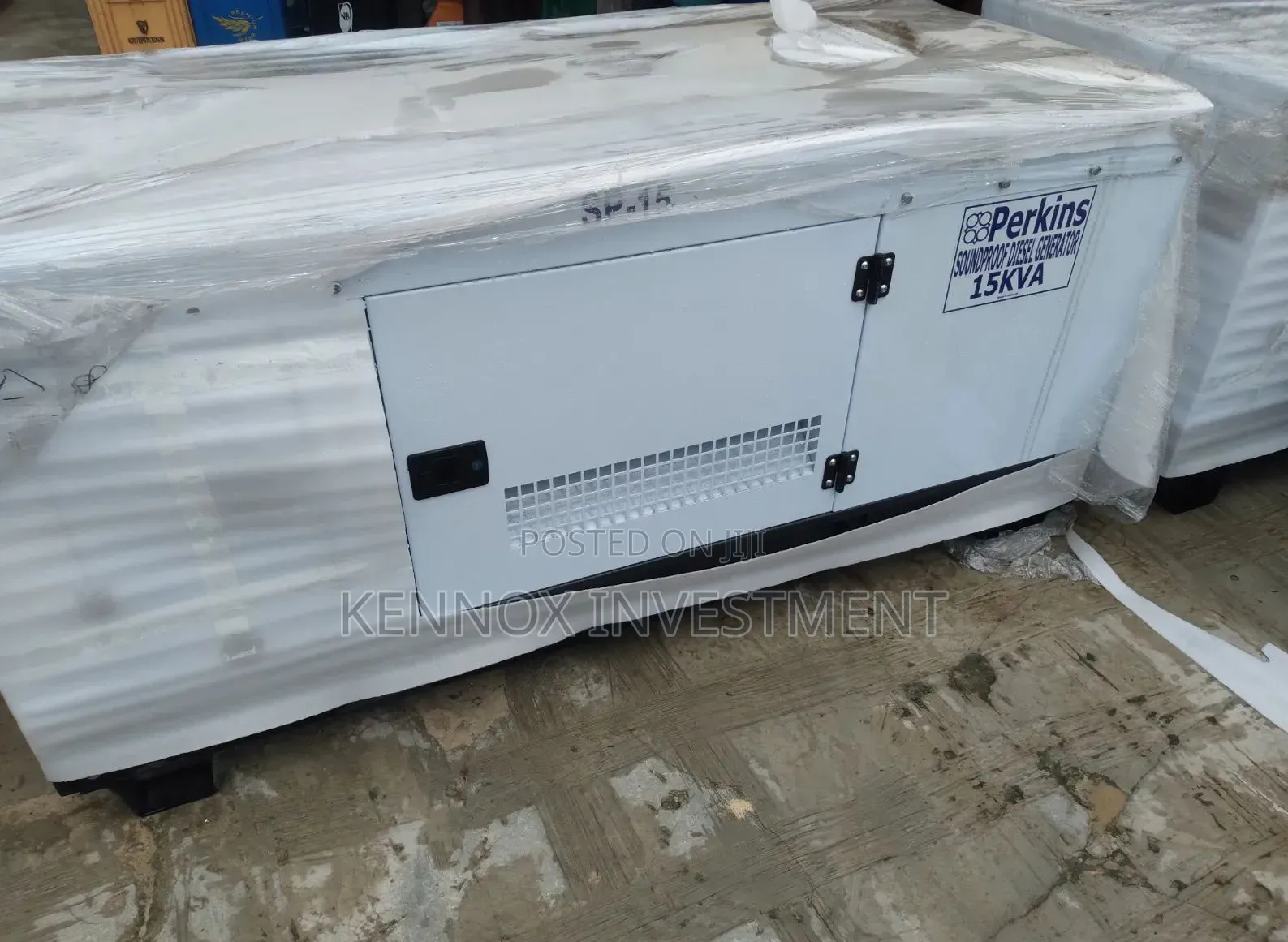 Standard 15kva Perkins Soundproof Diesel Generator