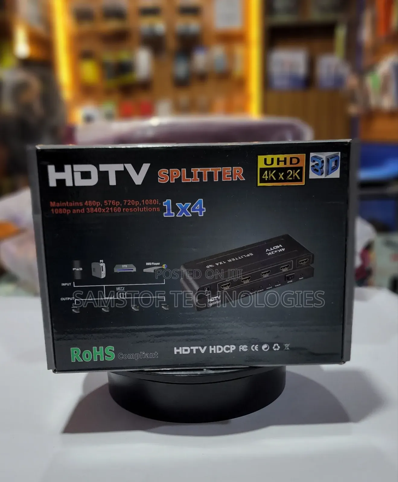 4 Port Hdmi Splitter