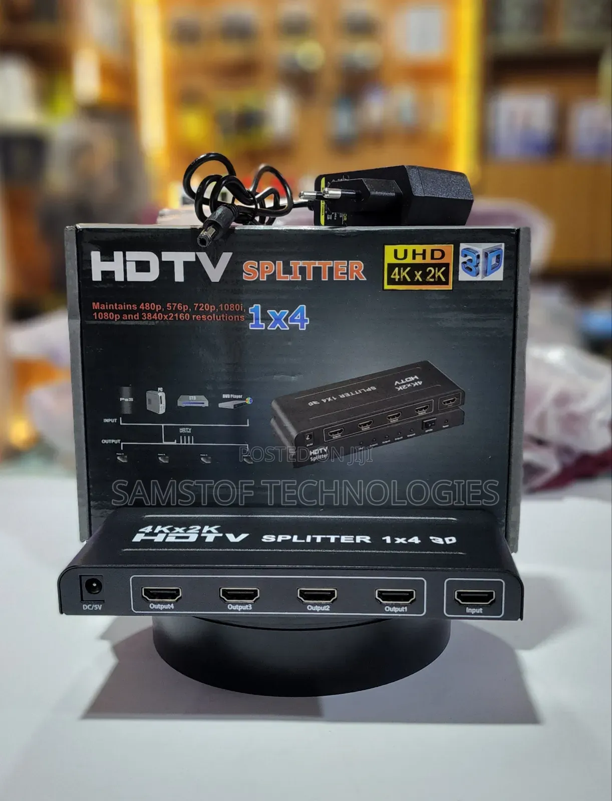 4 Port Hdmi Splitter