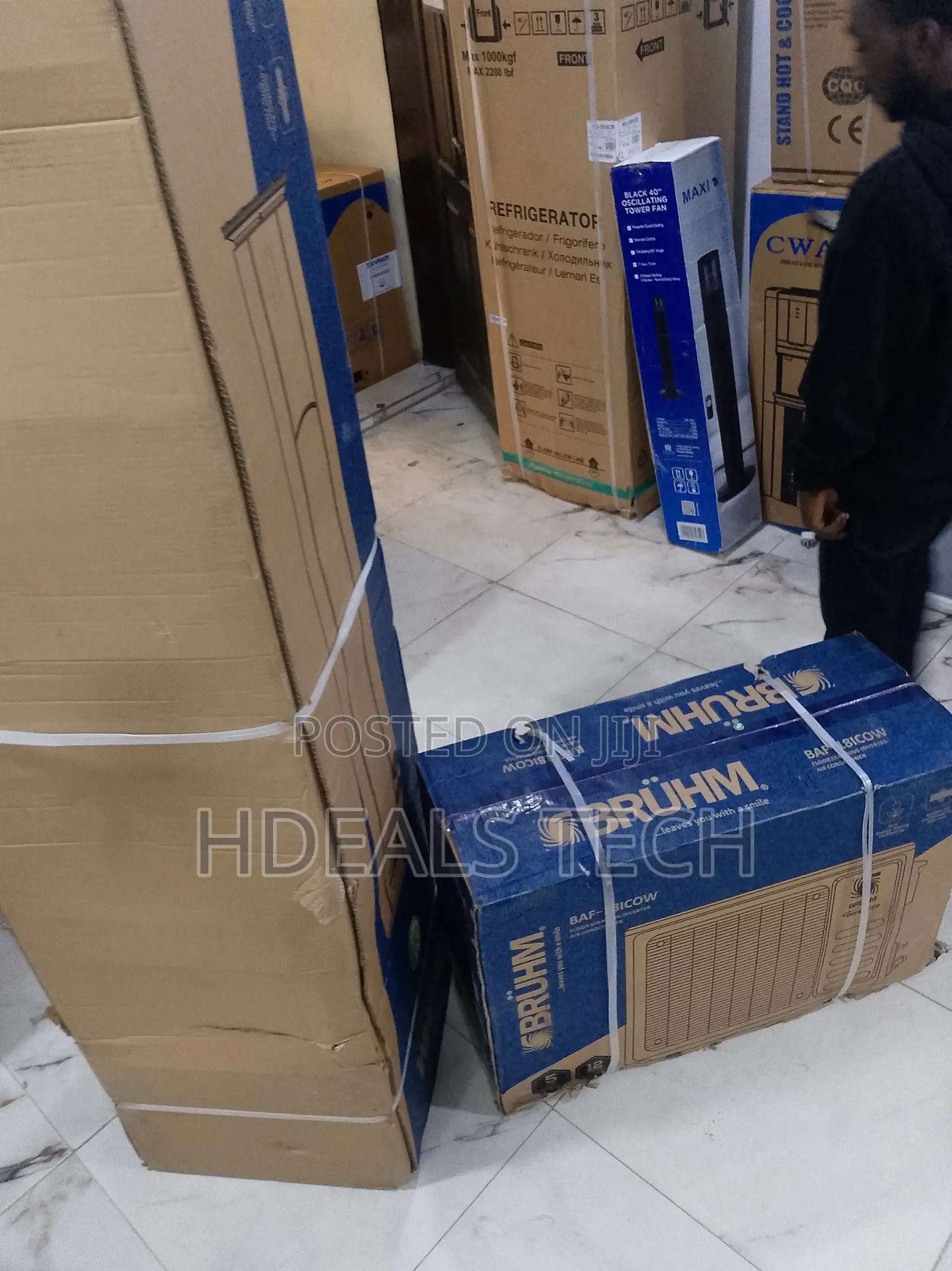 Bruhm Floor Standing Inverter Ac 2 Ton – Wide Voltage Technology