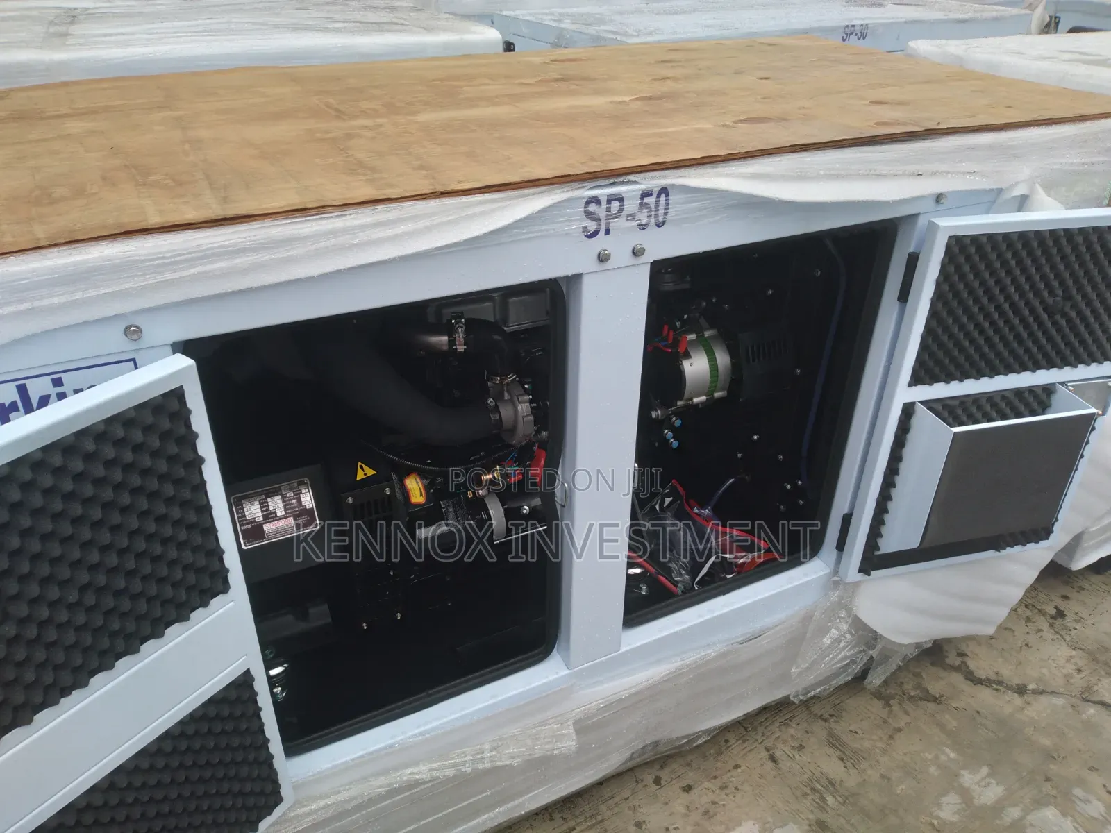 Standard 50kva Perkins Soundproof Diesel Generator