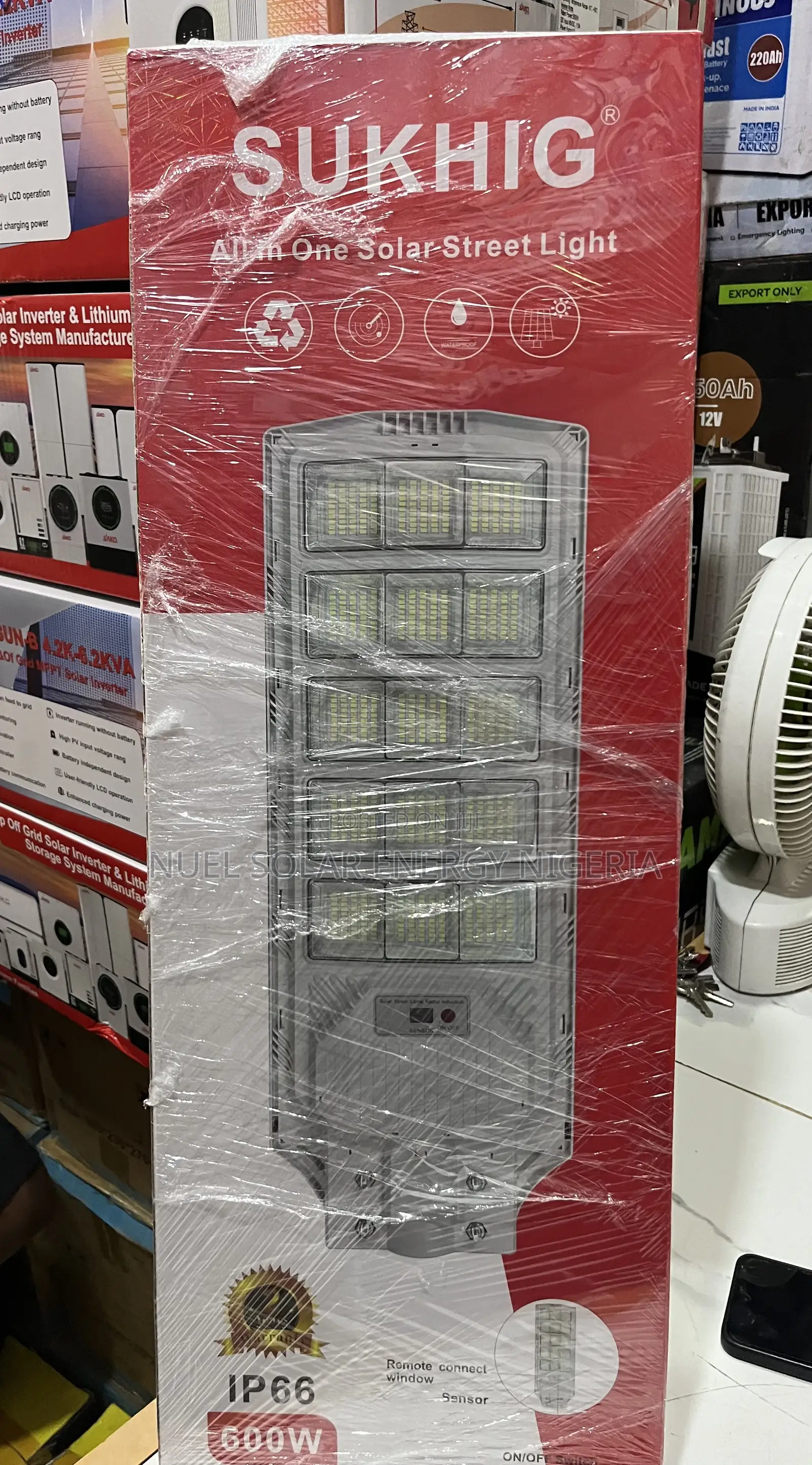 600w Sukhig All in One Solar Street Light