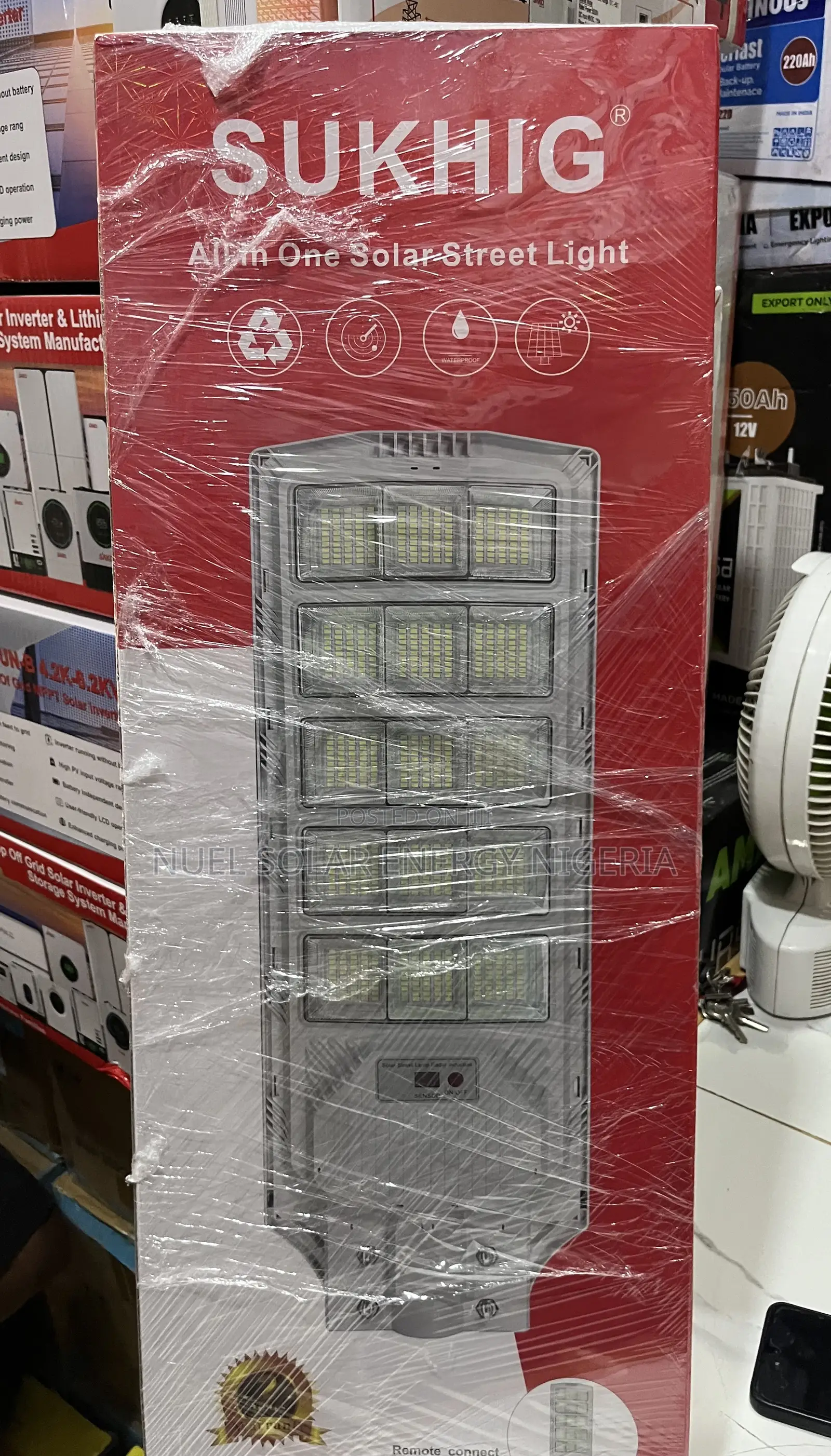 600w Sukhig All in One Solar Street Light