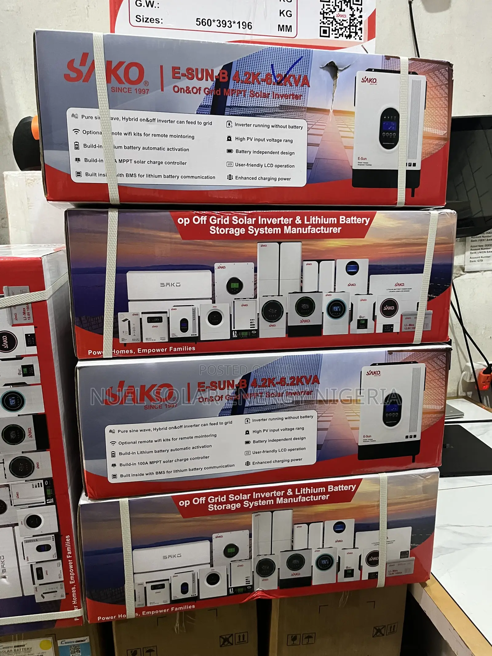 Sako 6kva MPPT Solar Hybrid Inverter