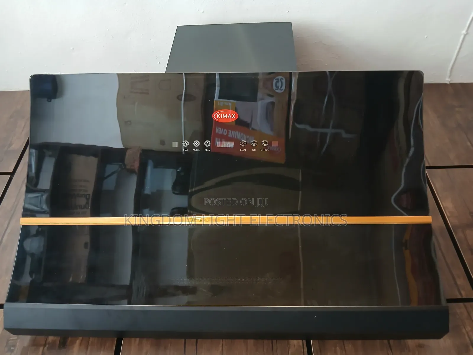 Kimax Soft Touch Plasma Led Heat Extractor Hood 60x90cm Copper