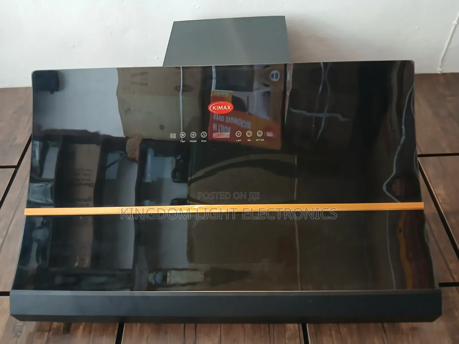 Kimax Soft Touch Plasma Led Heat Extractor Hood 60x90cm Copper