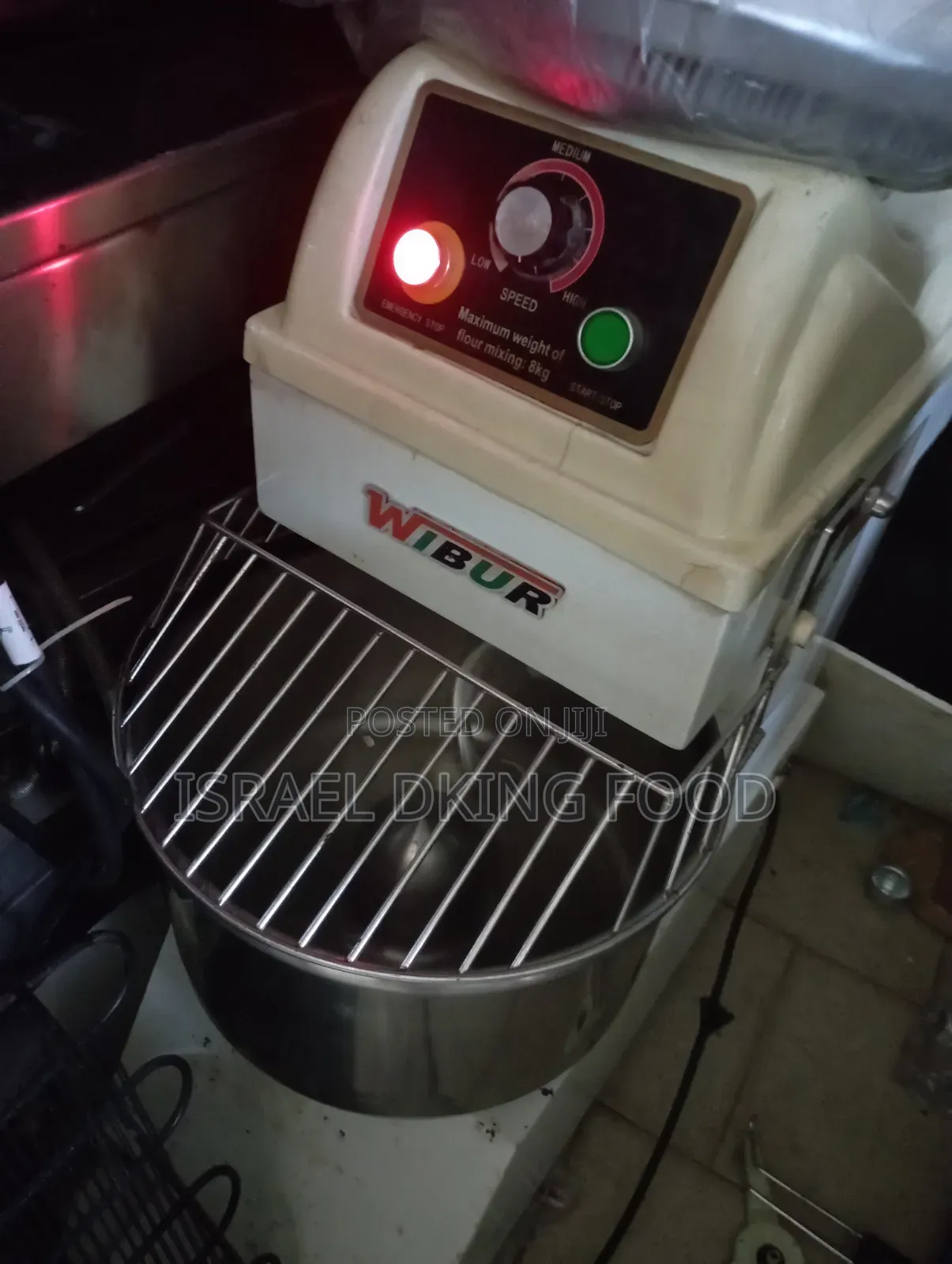 Fairly Used Industrial 8kg Dough Mixer