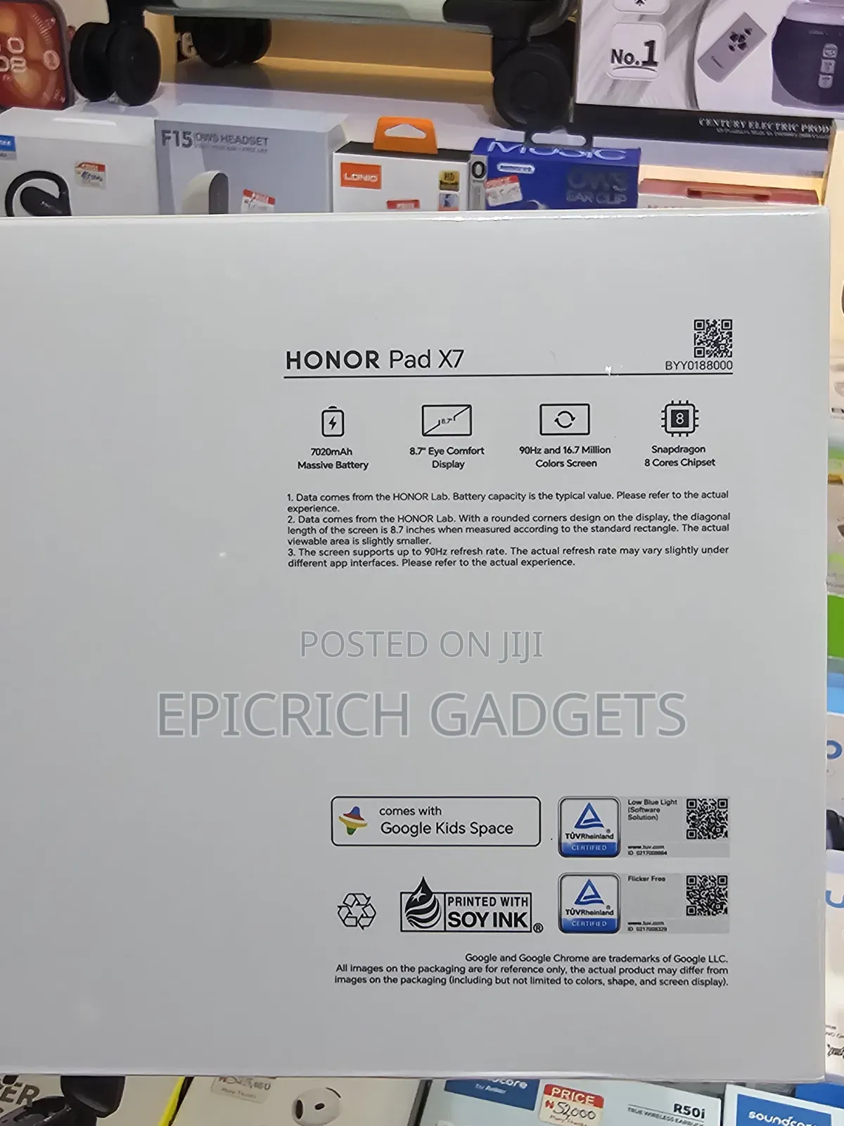 New Honor Pad X8 128 GB Black