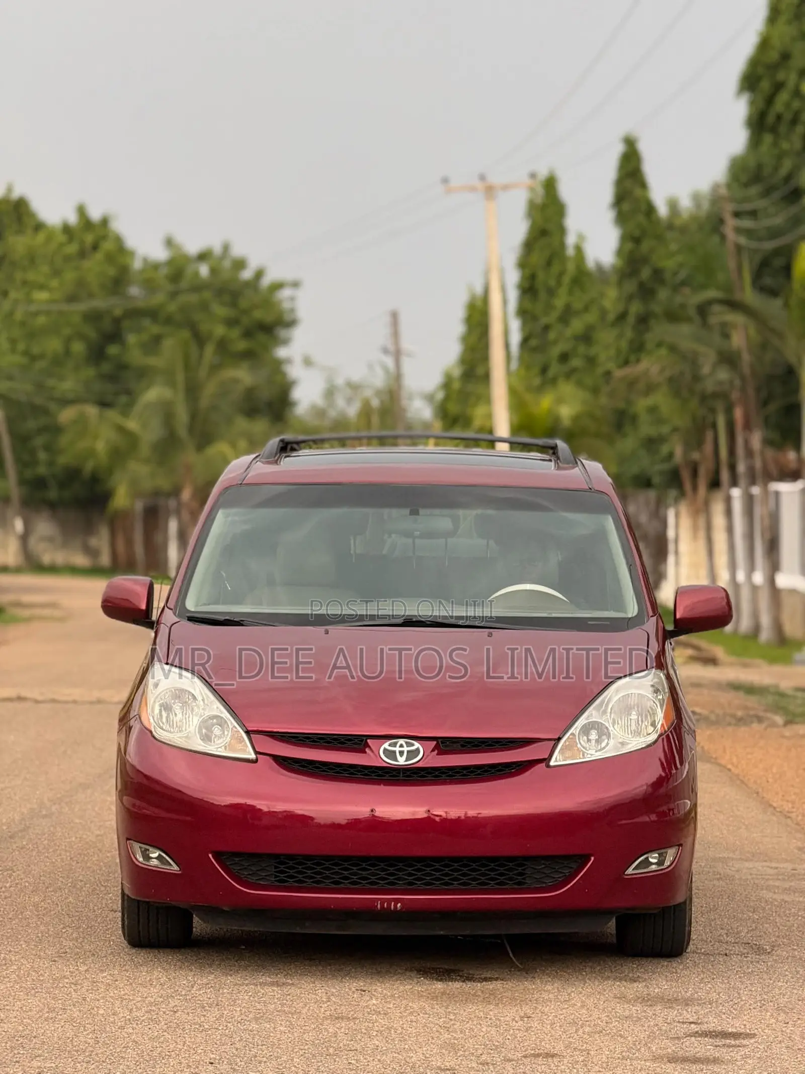 Toyota Sienna 2008 Maroon
