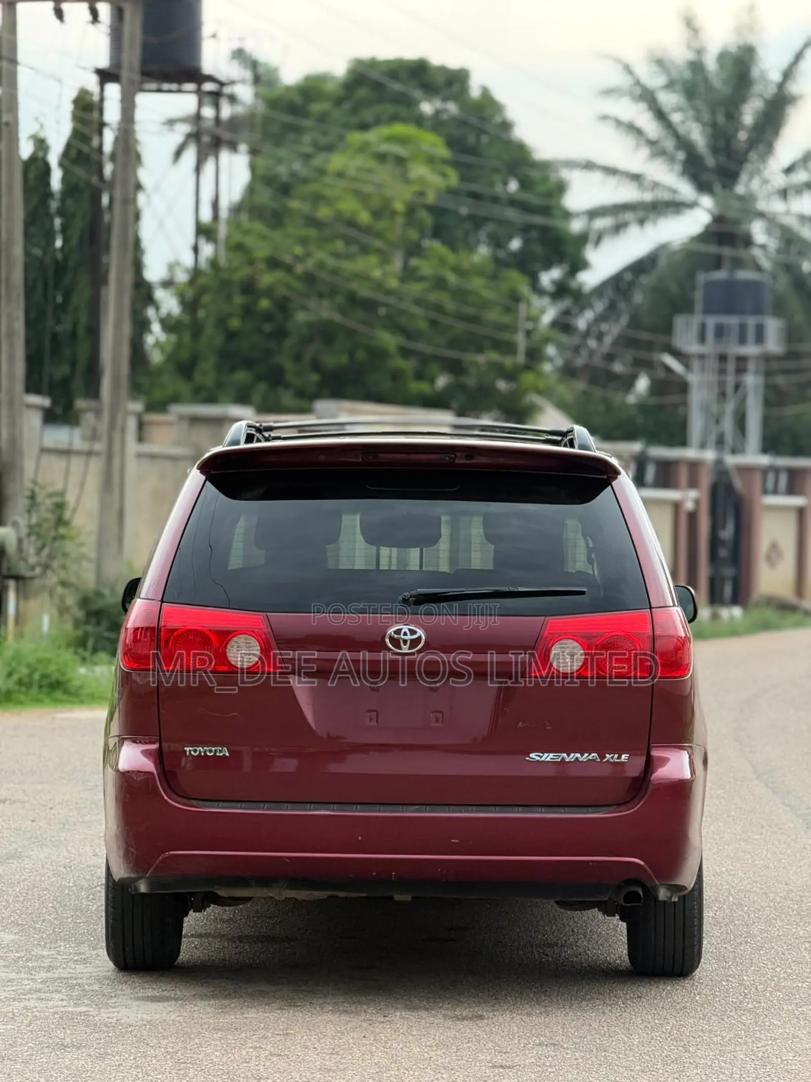 Toyota Sienna 2008 Maroon