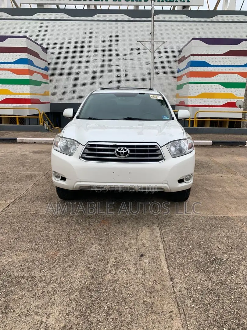 Toyota Highlander Limited 2010 White
