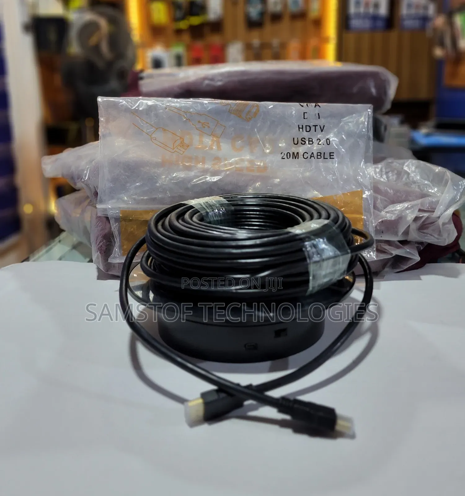 Hdmi to Hdmi Cable 20m Usb 2.0