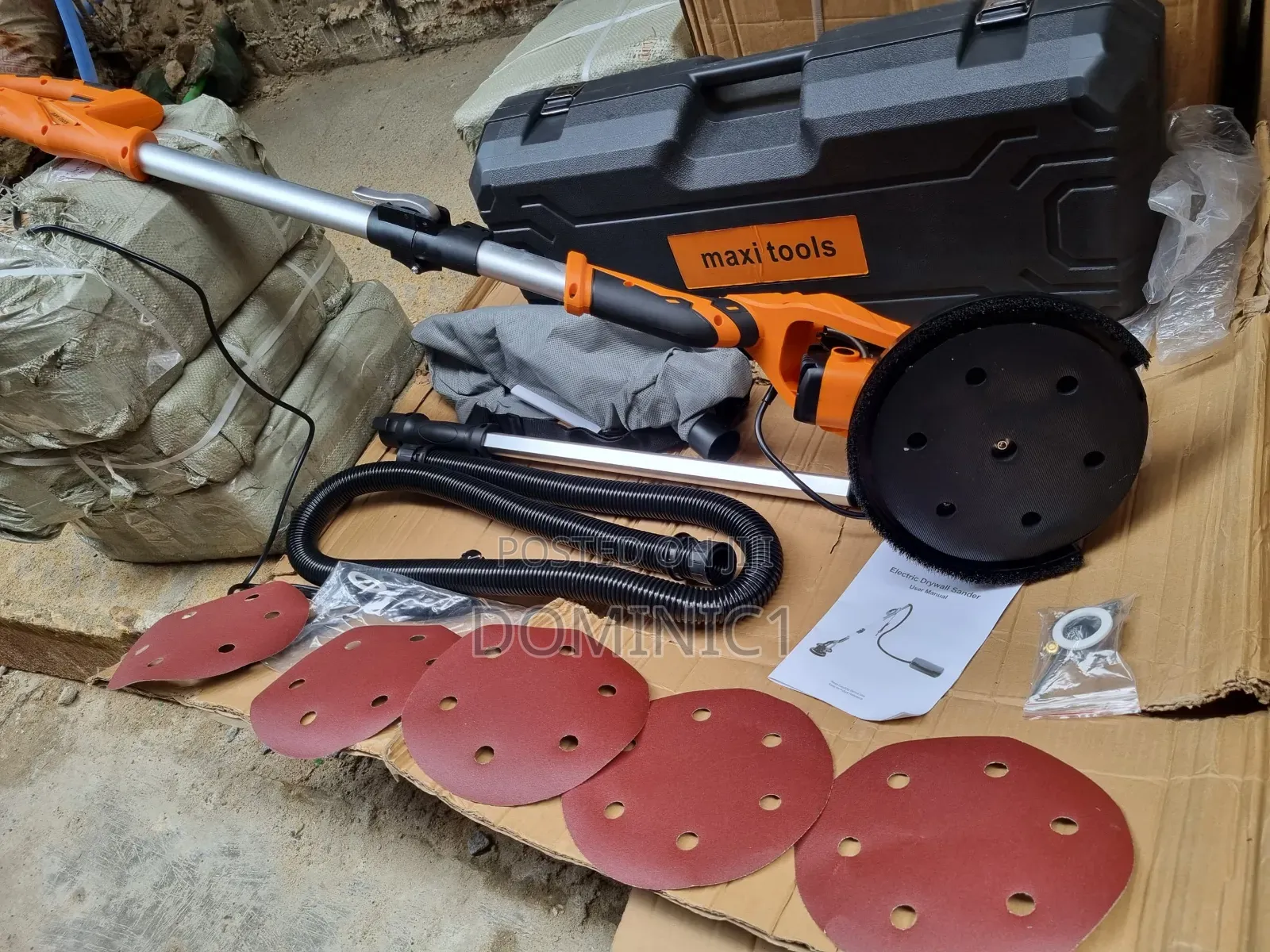 Maxi Tools Electric Drywall Sander 1050watt