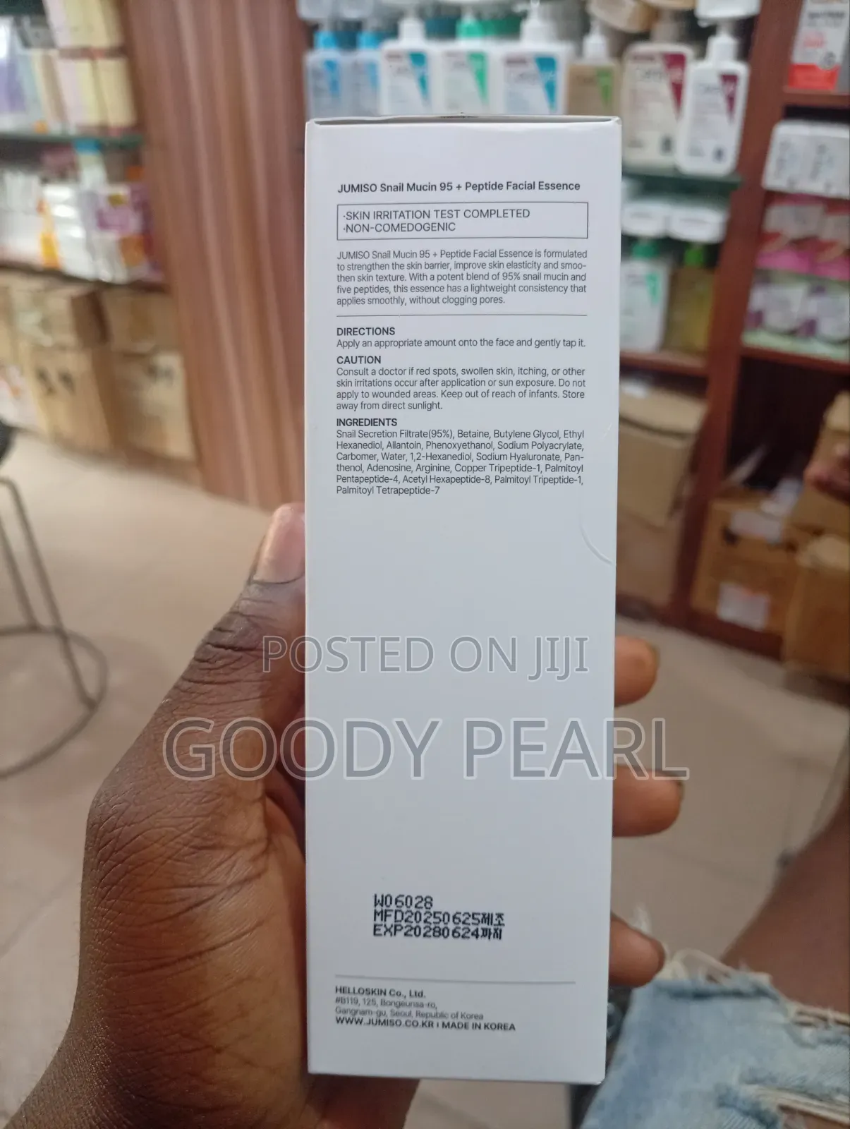 Jumiso Snail Mucin 95 + Peptide Facial Essence