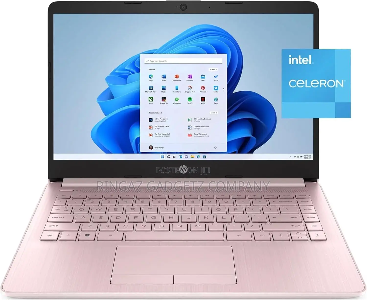 New Laptop HP 14S 4GB Intel Celeron SSD 128GB