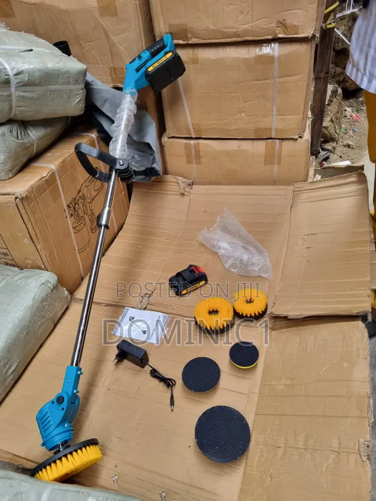 Electric Cleaning Brush Cordless, Telescopic