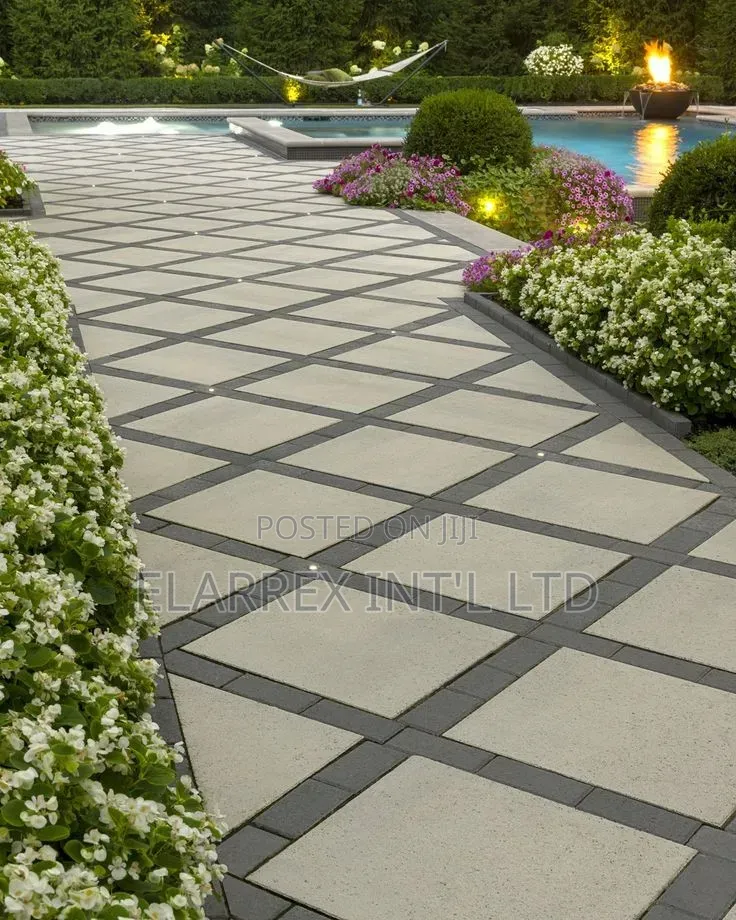 Modern Concrete Floor Stamping