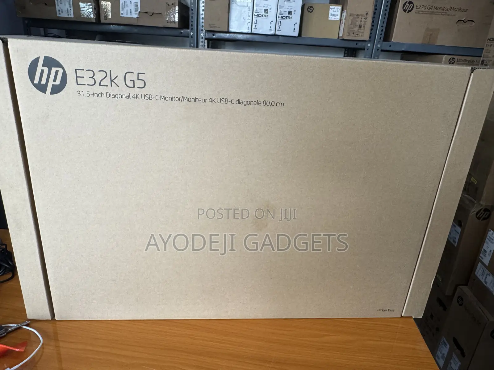 Hp E32k G5 (3840 X 2160) Usb-C Docking Monitor With Eye Ease, Ligh