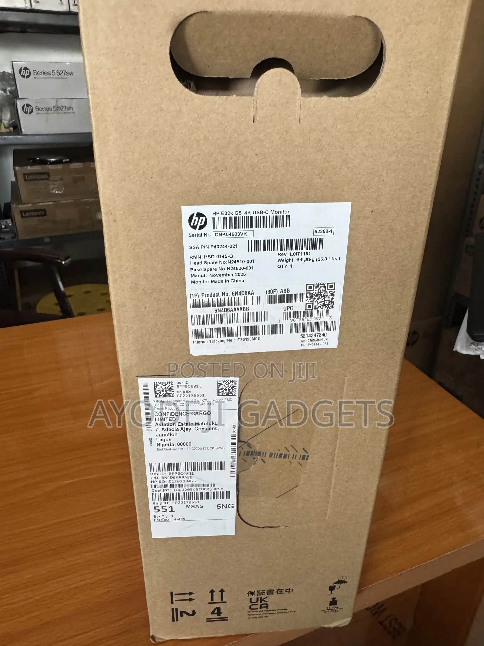 Hp E32k G5 (3840 X 2160) Usb-C Docking Monitor With Eye Ease, Ligh