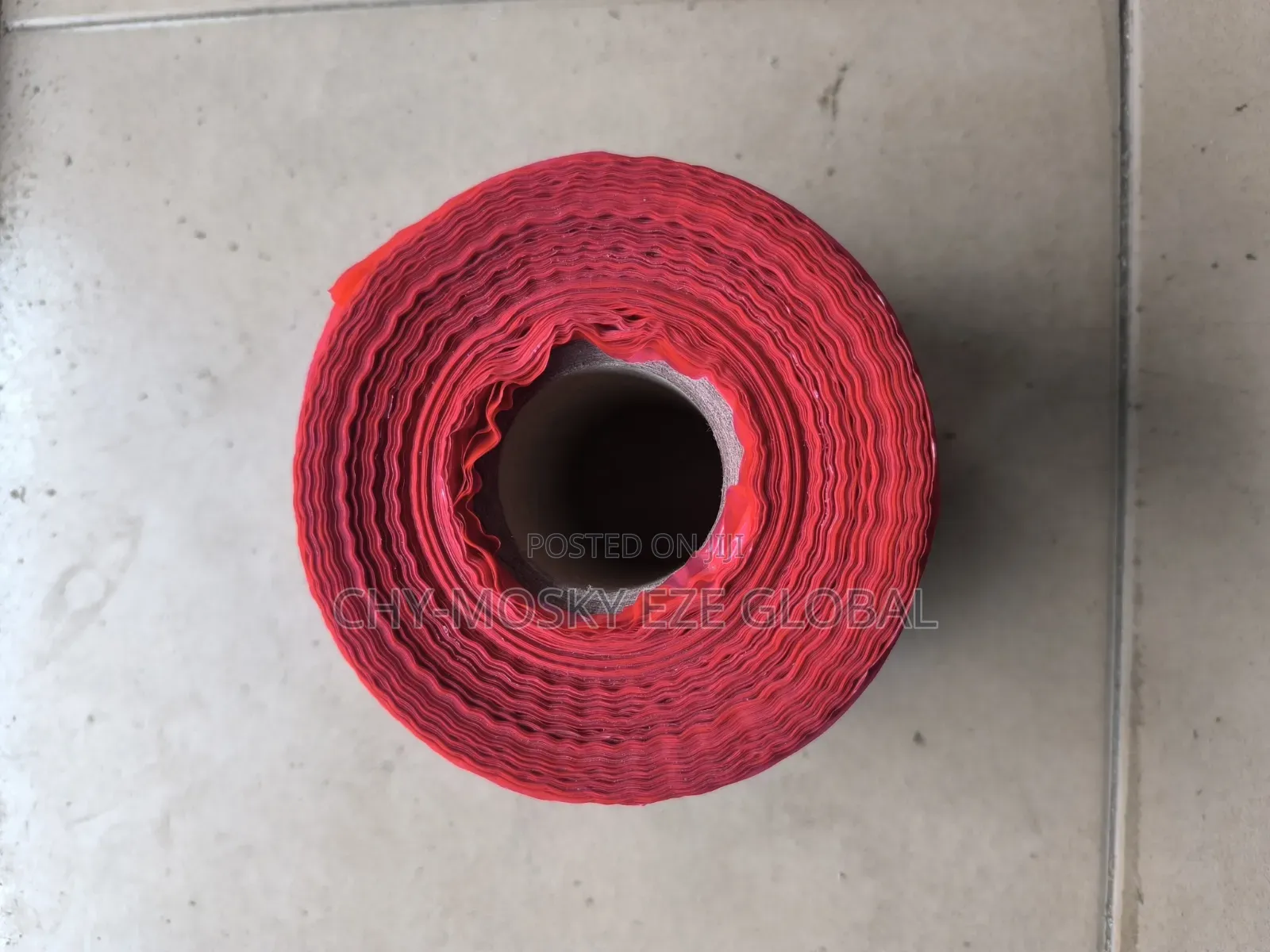 Caution Tape Buried High Voltage Line Below (50mtr)