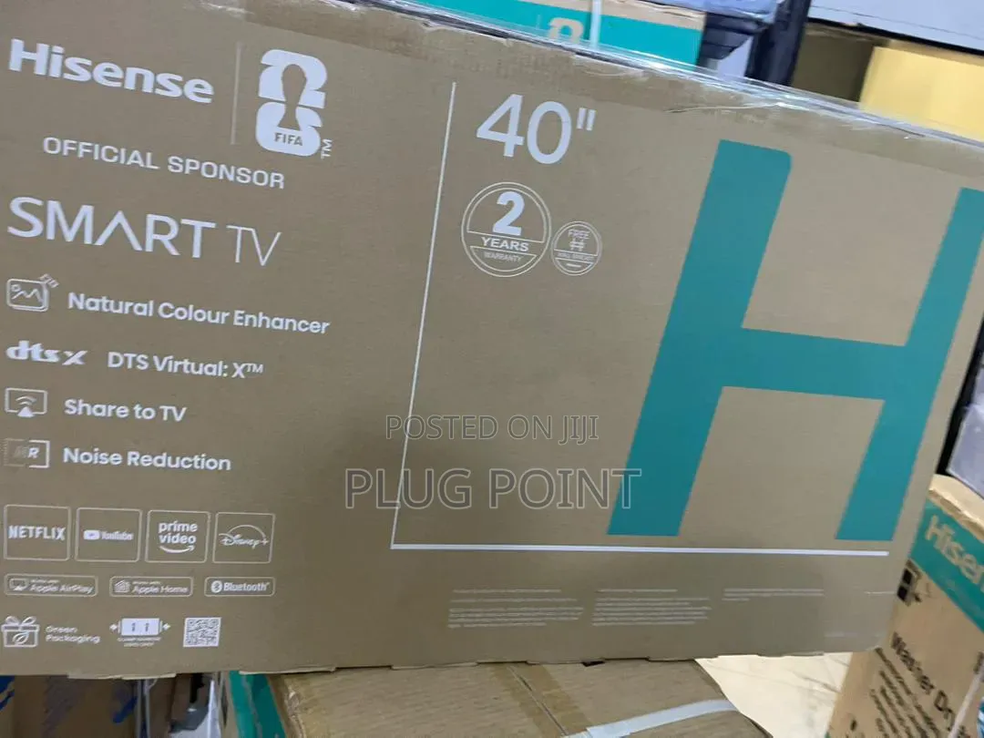Hisense 40” Hd Smart Tv Perfect for Living Rooms and Bedrooms