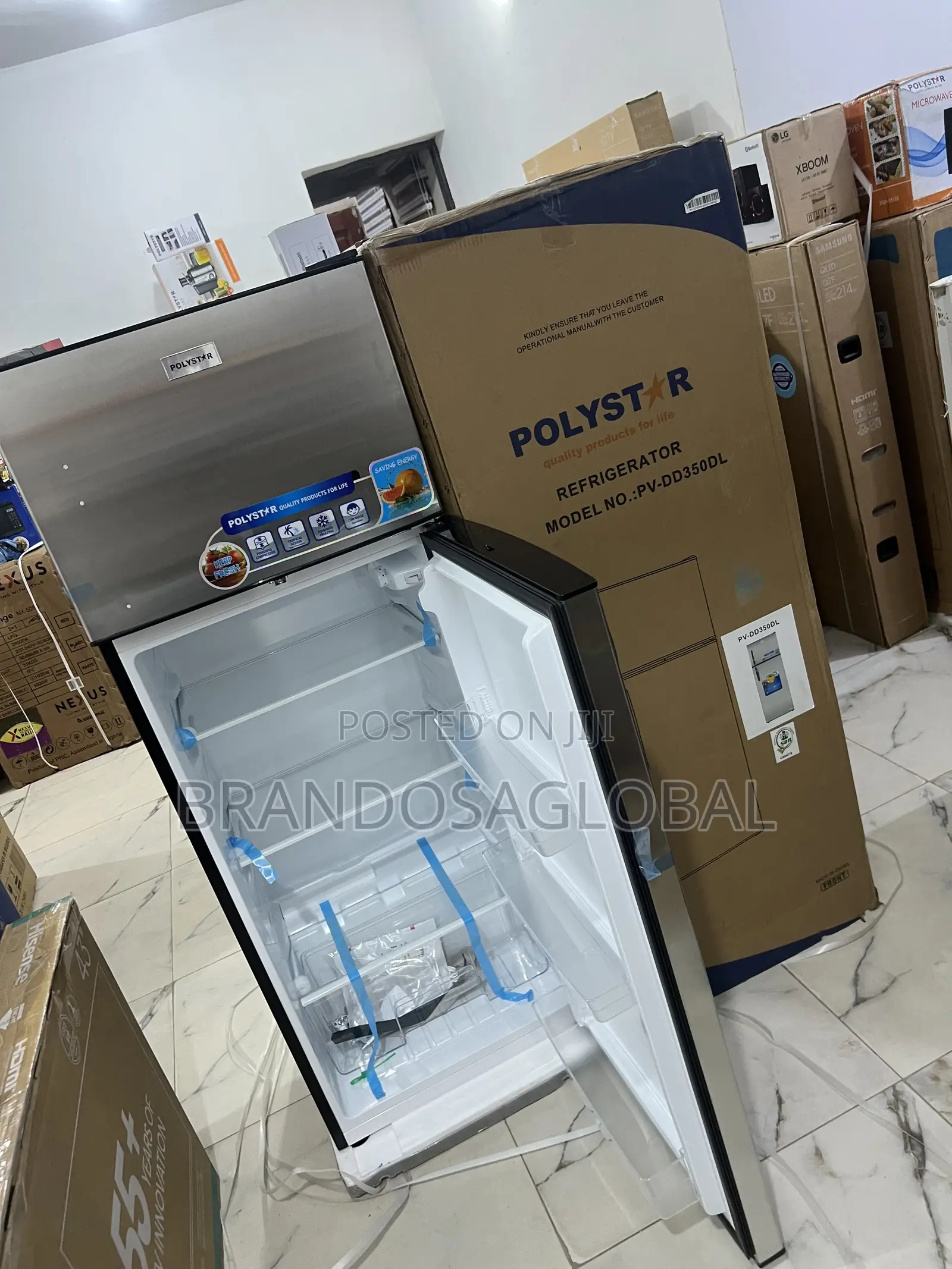 Polystar [Pv-Dd350d]L 225l Refrigerator With Consistent Cooling