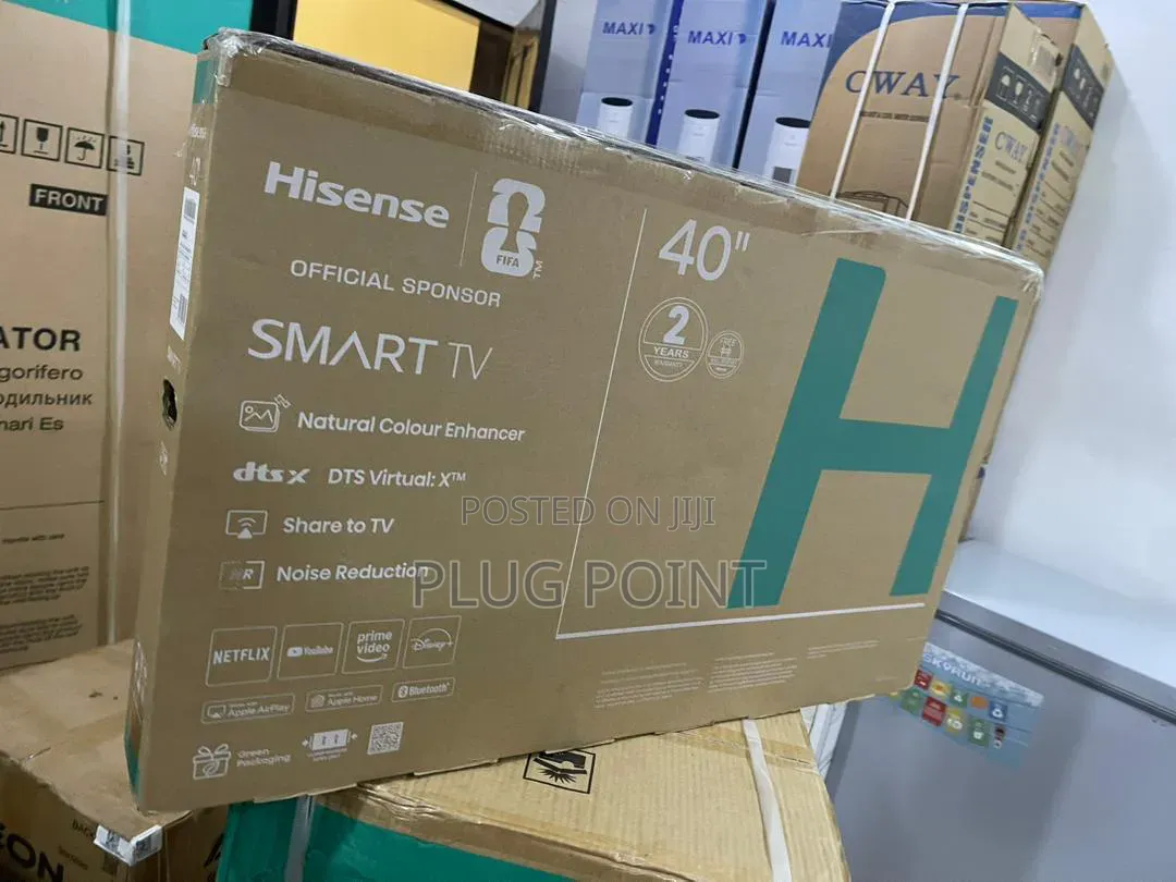 Hisense 40 Inch Led Smart Television With Energy Efficient Performance