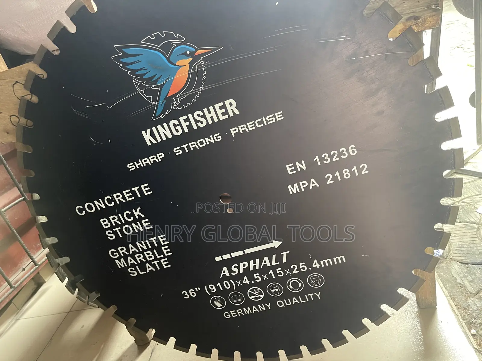 36” 901mm Asphalt Concrete Brick Stone Cutting Disc