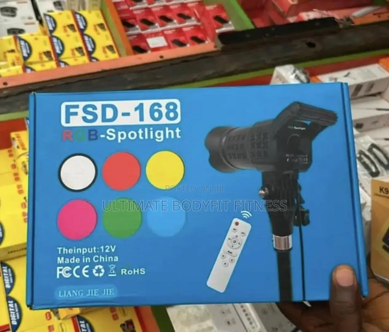Brand New Fsd 168 Rgb Spotlight